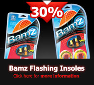 Bamz Flashing Insoles