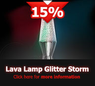 Lava Lamp Glitter Storm