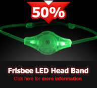 Frisbee LED Head Band