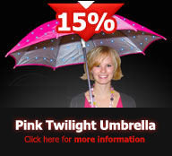 Pink Twilight Umbrella